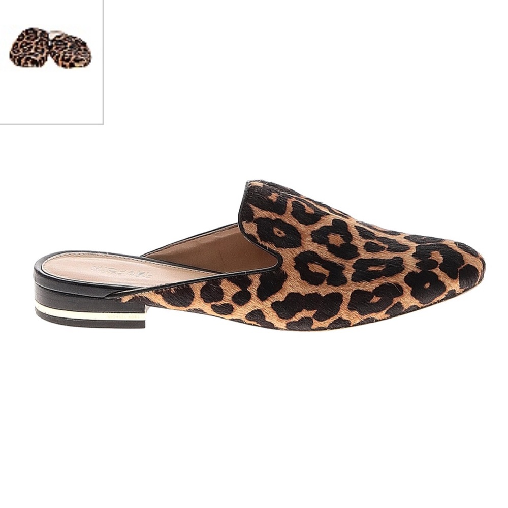 MICHAEL Michael Kors Leopard/Cheetah print mules Size 6M